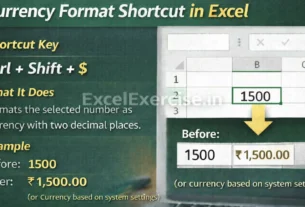 Excel Currency Format Shortcut Every Beginner Must Know