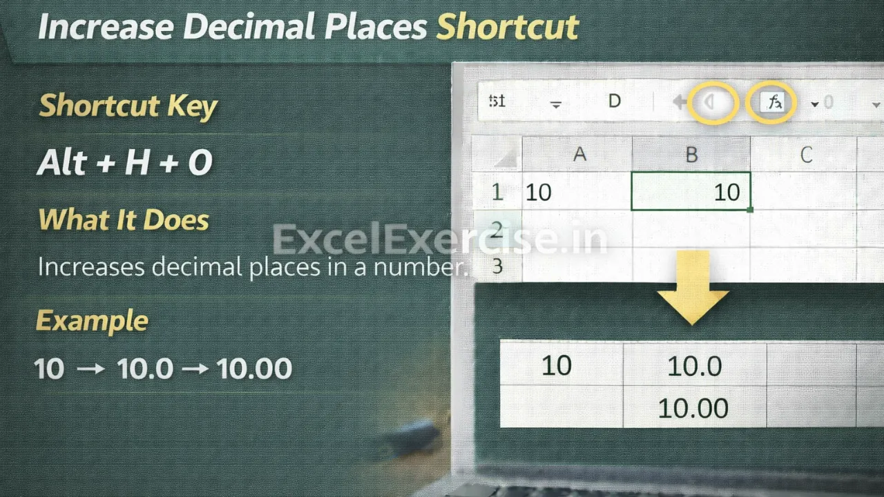 This Excel Decimal Shortcut Makes Numbers More Accurate